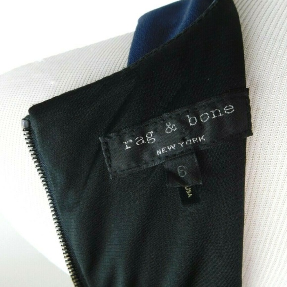 rag & bone Colorblock Contour Sheath Dress - Picture 8 of 8